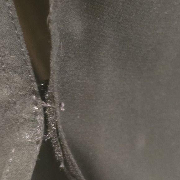 Black Long Sleeved Abaya Kaftan Maxi Dress Beaded One Size - Picture 5 of 6